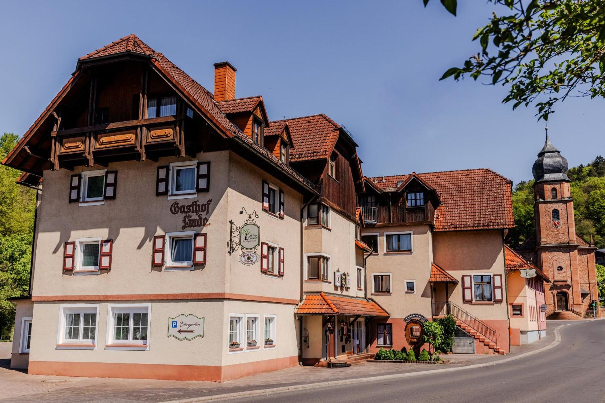 Landgasthof Zur Linde Heimbuchenthal Εξωτερικό φωτογραφία